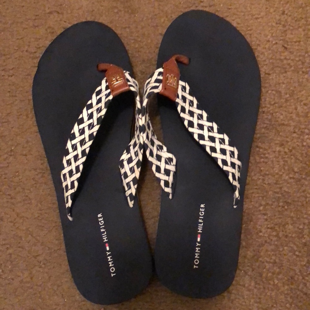 Tommy Hilfiger flip flops